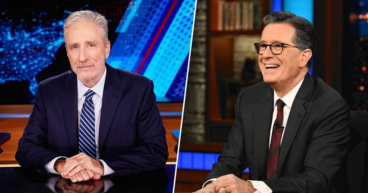 'Go f--- yourself': Jon Stewart reacts to Colbert’s 'Late Show' cancellation