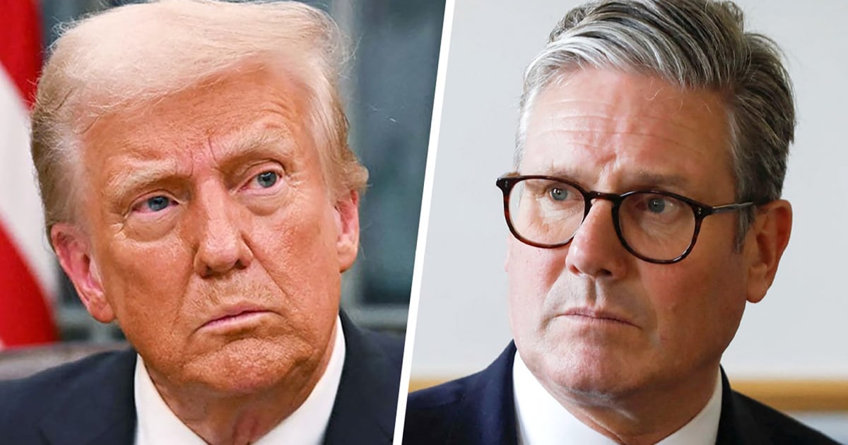 Trump meets with British prime minister