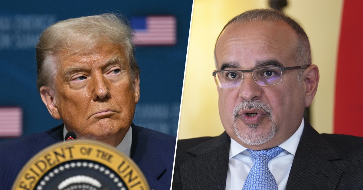 Trump meets with prime minister of Bahrain