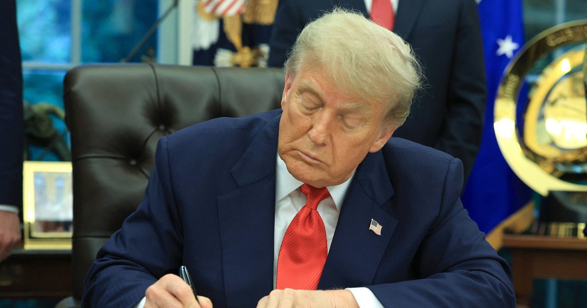 Trump holds signing ceremony for the HALT Fentanyl Act