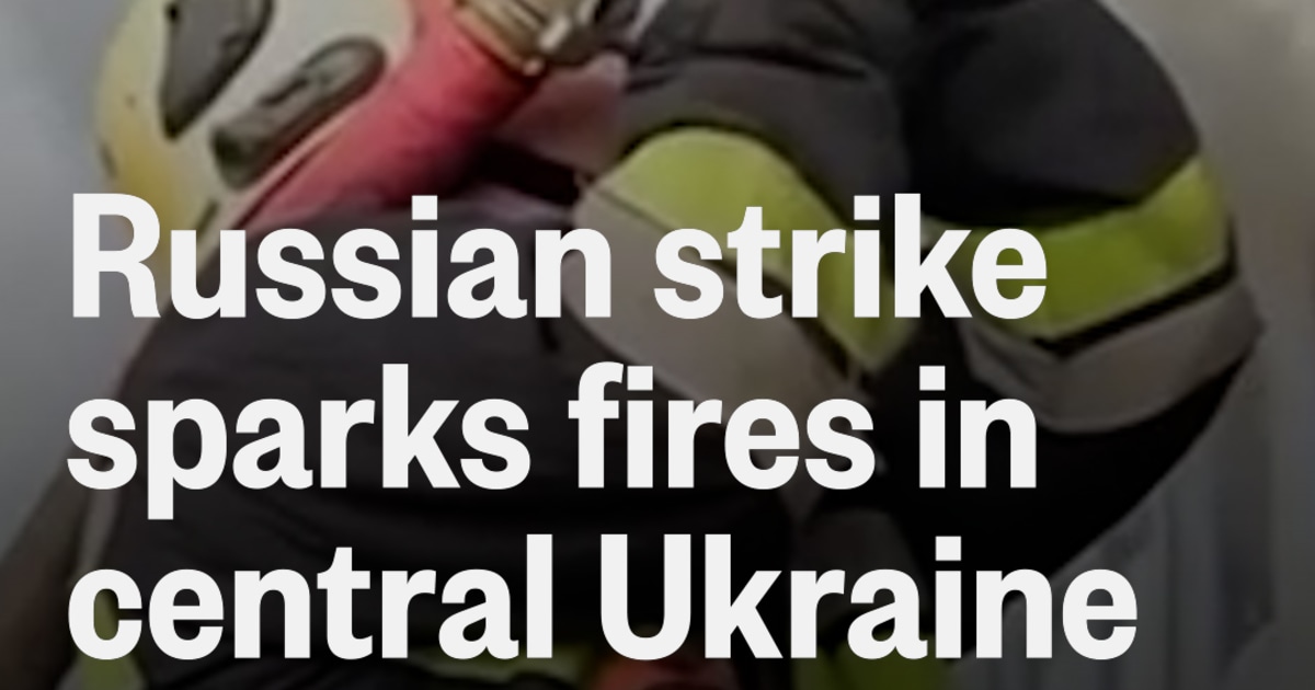 Russian Missile, Drone Attacks Strike Ukraine, Moscow, Disrupt Flights