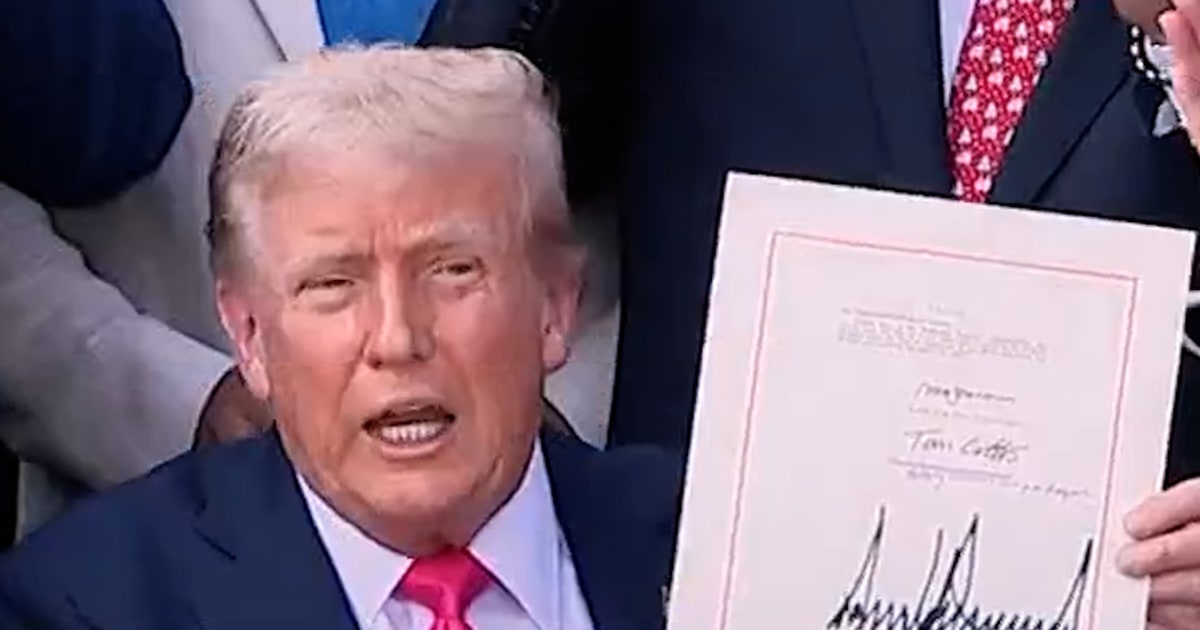 President Trump Enacts 'Big, Beautiful Bill' on Independence Day