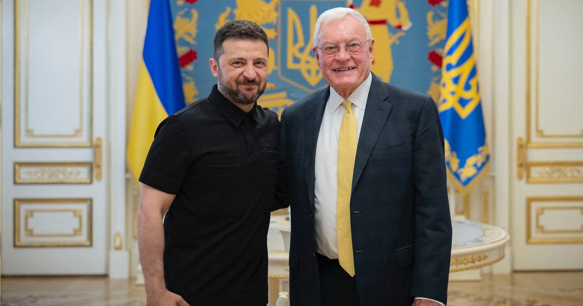 Zelenskyy holds ‘productive’ meeting with U.S. special envoy for Ukraine