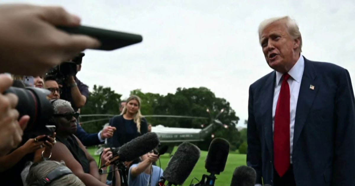 President Trump fires labor statistics boss after weak jobs report