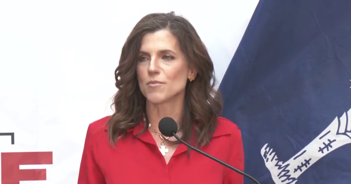 'I came to hold the line': Mace announces run for South Carolina governor