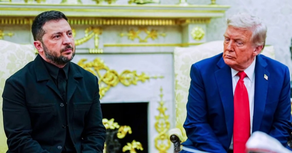 Trump, Zelenskyy, European leaders meet at White House