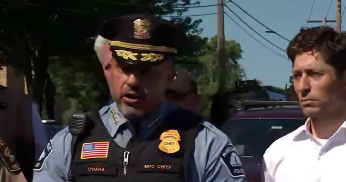 Minneapolis police chief gives timeline of Annunciation Church shooting