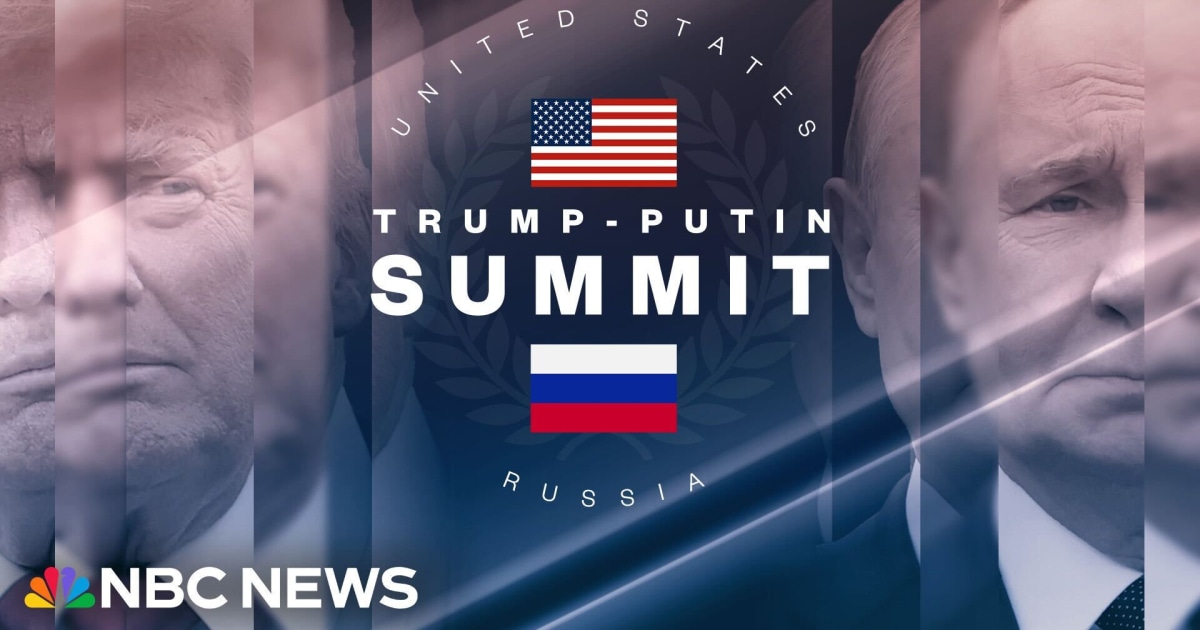 Live coverage: Trump meets Russian President Putin in Alaska