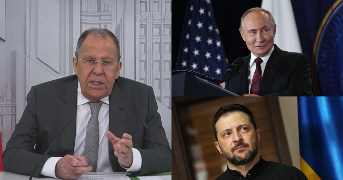 Russian FM Lavrov says no Putin-Zelenskyy meeting is planned, despite WH claims