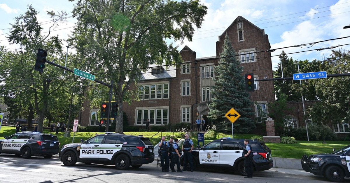 Officials provide update on Minneapolis church shooting