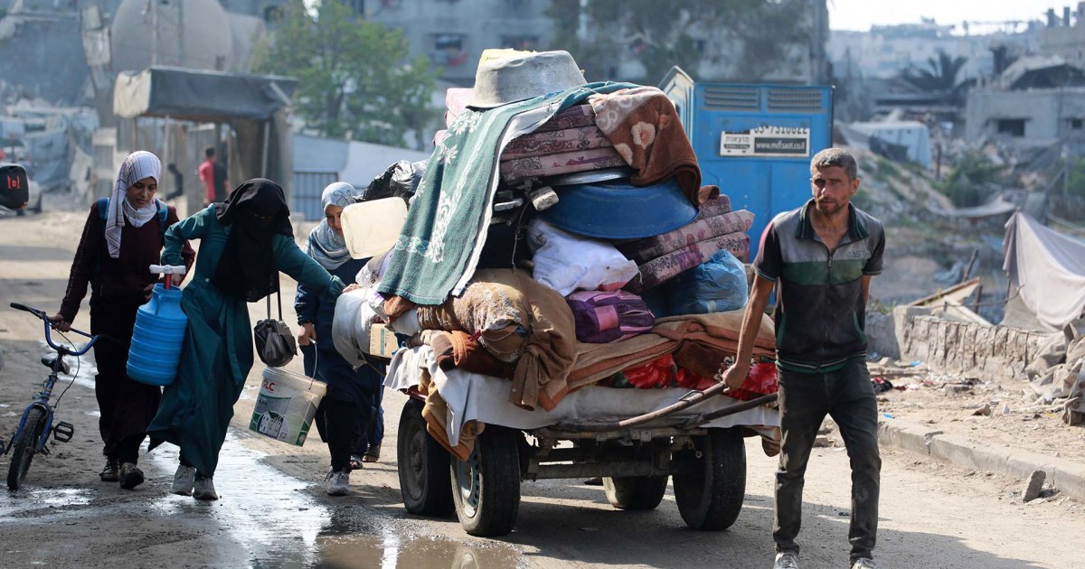 Civilians flee Gaza City as Israel ramps up attacks