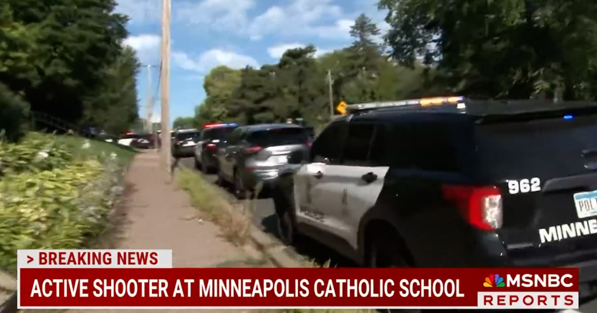 Active shooter at Minneapolis church and Catholic school