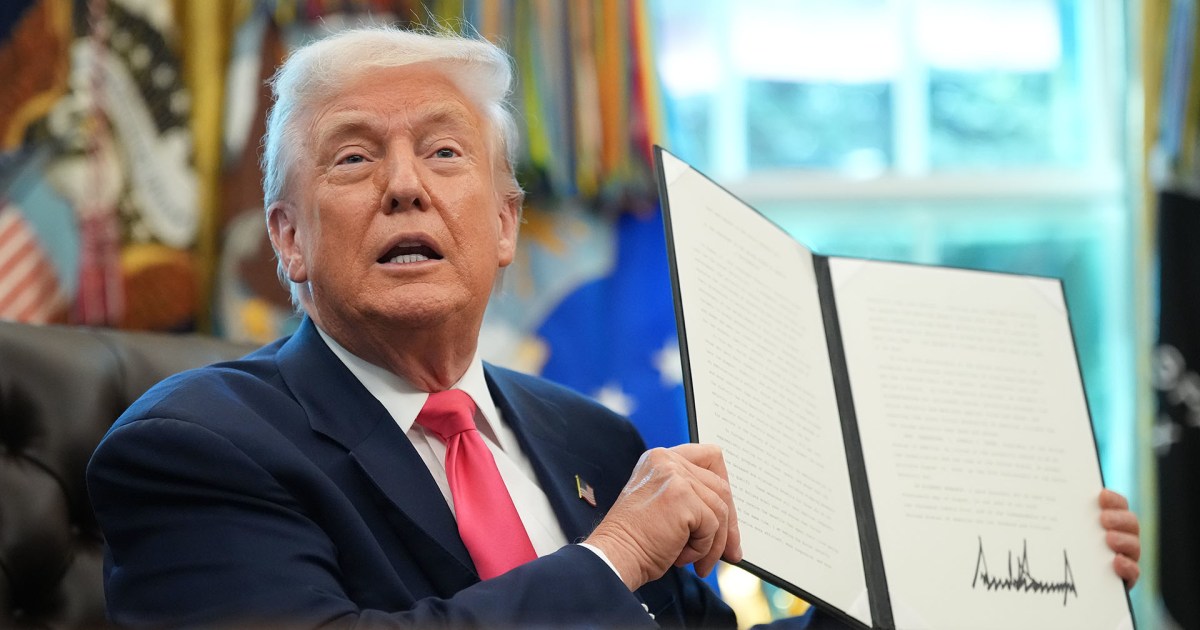 Trump signs executive order ending cashless bail in D.C.