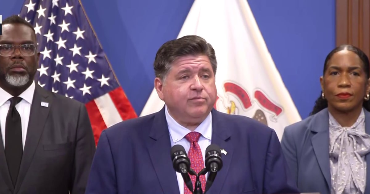 シカゴの脅威に関するGov. JB Pritzker