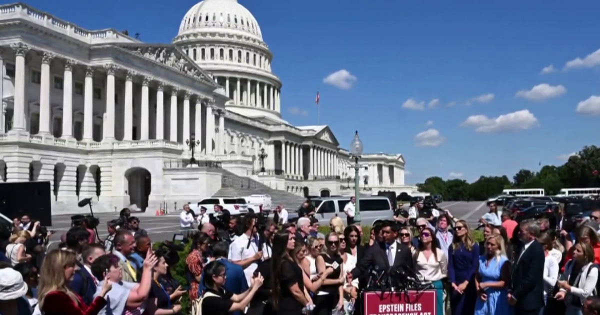 Survivors, Democrats and some Trump allies call for release of all Epstein documents