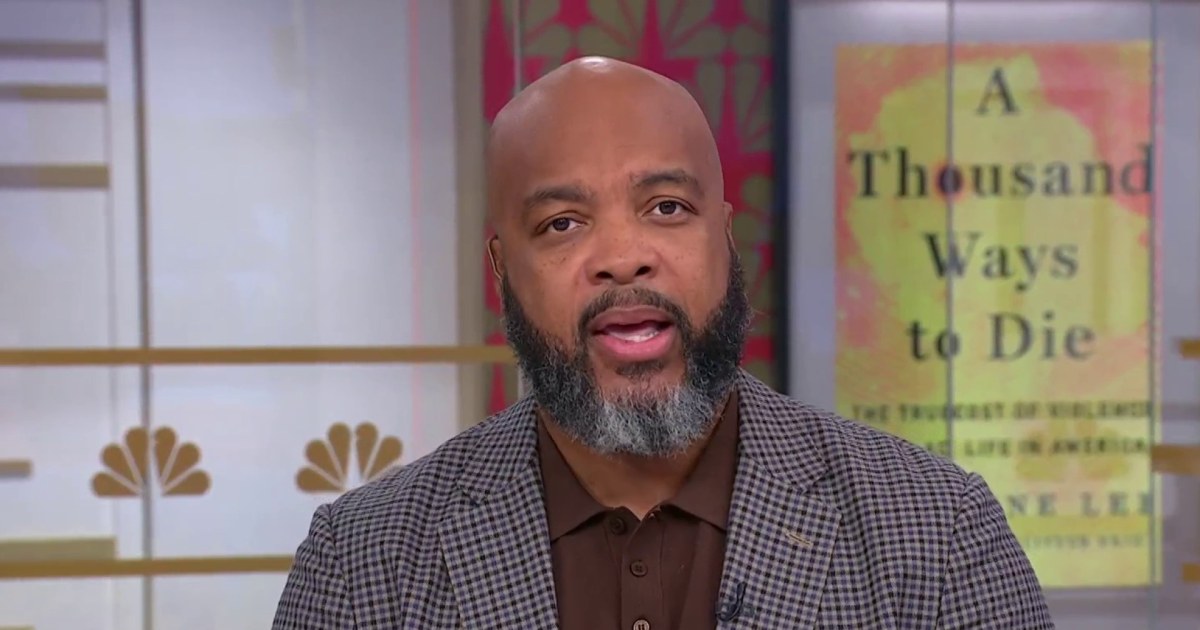 Trymaine Lee examines the cost of violence on Black life in America in new book
