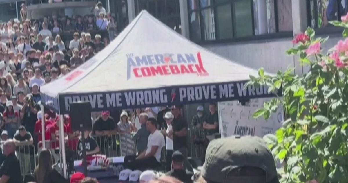 Video captures moment Charlie Kirk was shot at Utah event