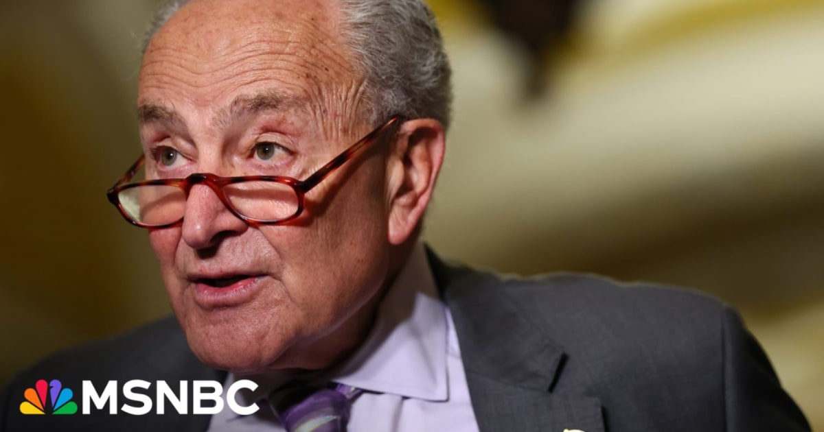 Schumer Challenges Trump on Funding Amid Shutdown Threat