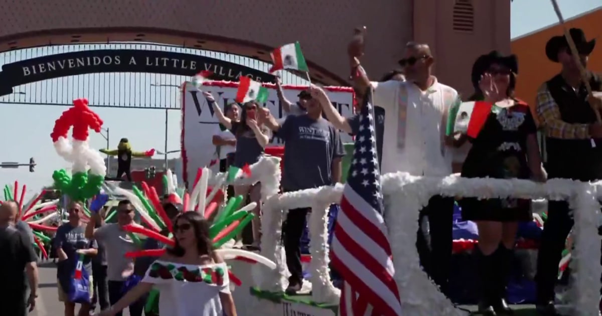 Thousands celebrate Mexican Independence Day despite immigration crackdowns