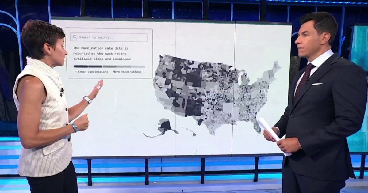 NBC News investigation finds steep decline in childhood vaccination rates