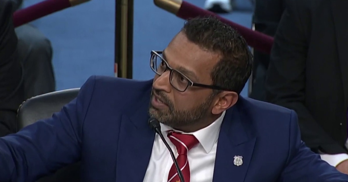 Patel calls Schiff a 'liar' and 'political buffoon' at Senate hearing