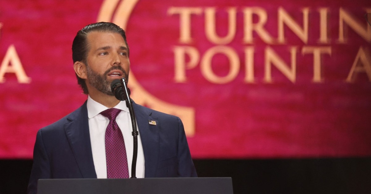 'We won't be intimidated': Donald Trump Jr. highlights Kirk's persistence