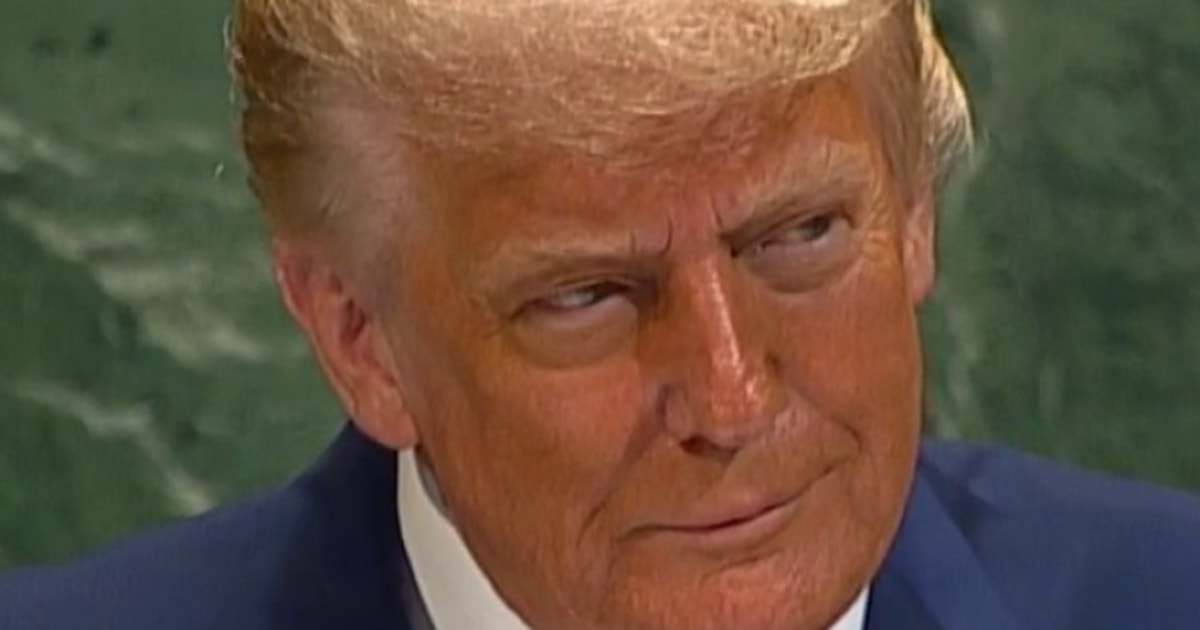 Trump's teleprompter malfunctions during U.N. speech