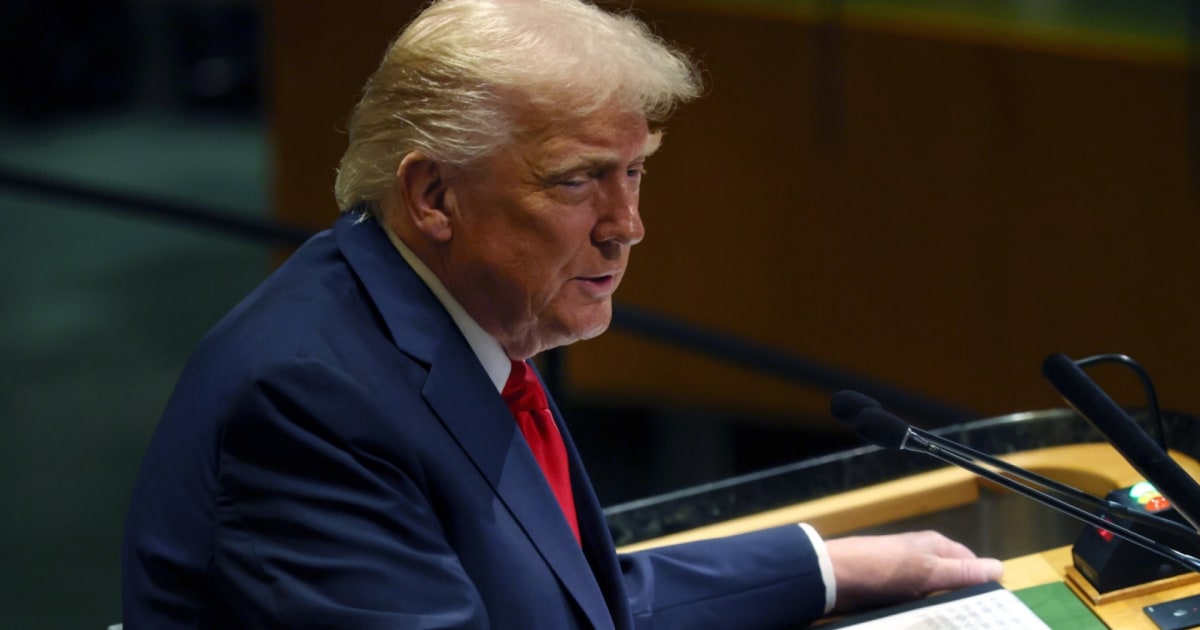 Trump criticizes European countries for buying Russian oil at United Nations