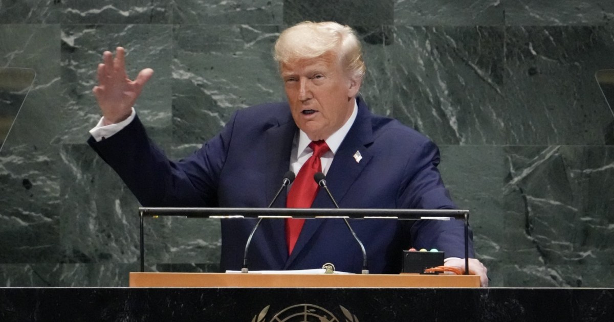 Trump: Iran 'can never be allowed to possess the most dangerous weapon'