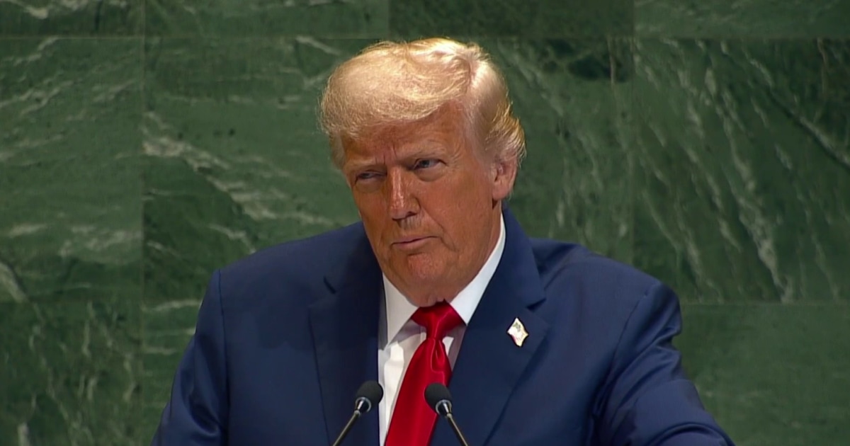 Trump Signals Shift on Ukraine After Blunt Speech Criticizing the U.N