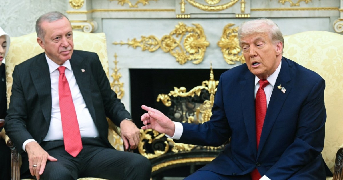 Trump talks Putin, Gaza and the ICE facility shooting at meeting with Erdogan