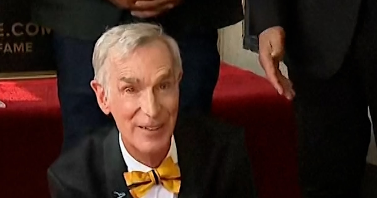 Invoice Nye honored with Hollywood Stroll of Fame star
