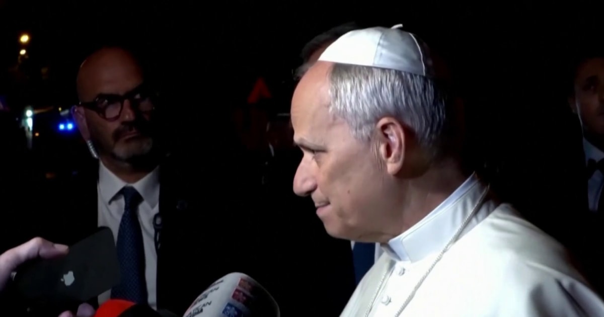 Pope Leo: ‘Inhuman treatment’ of immigrants in U.S.