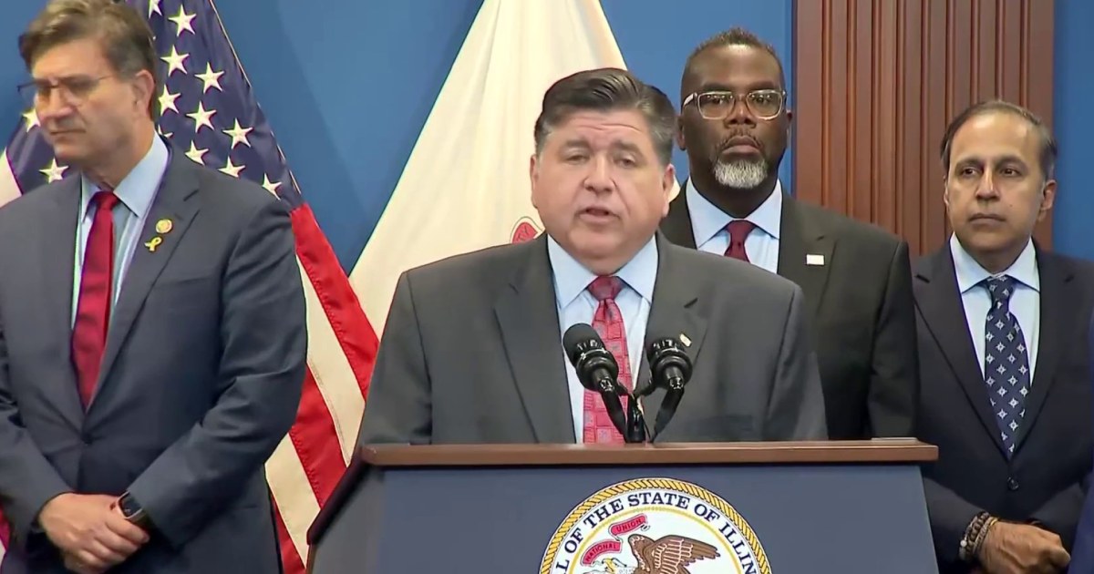 Pritzker says Trumps thuggery has made Chicago less safe
