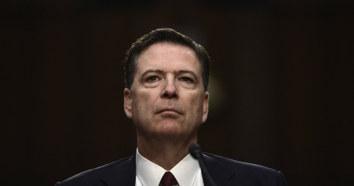 Former FBI Director James Comey pleads not guilty to both counts of indictment
