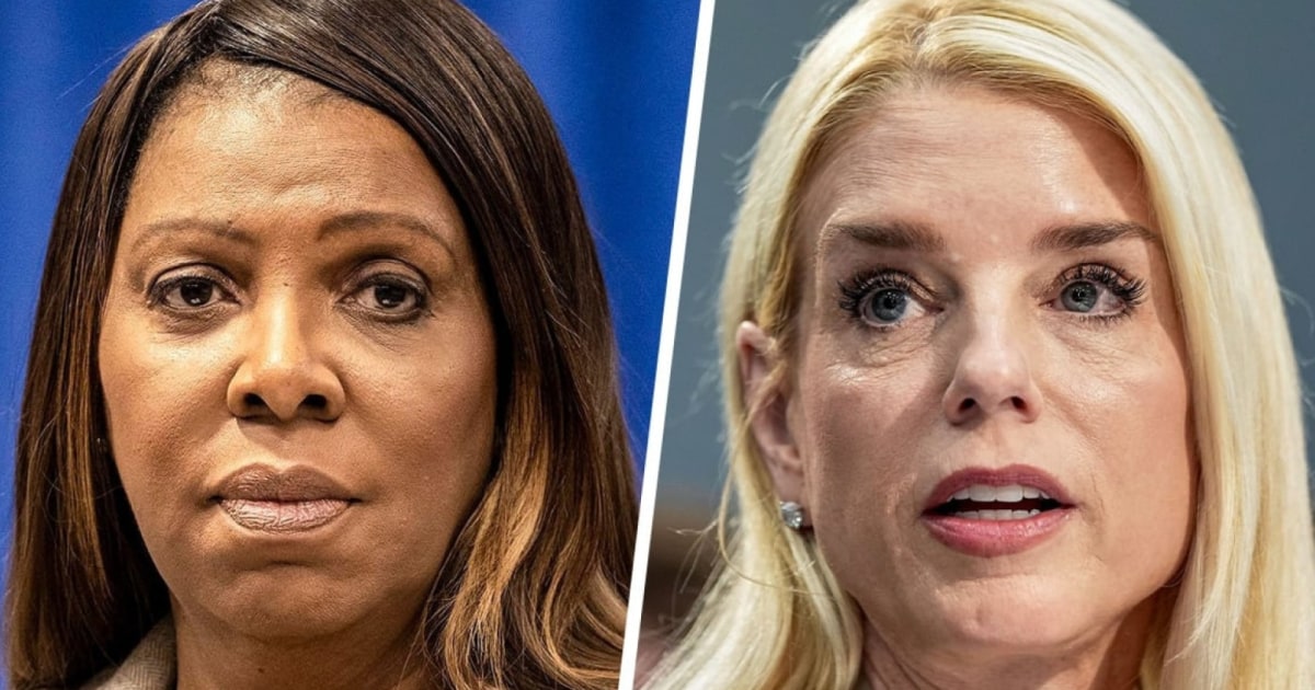 New Jersey AG reacts to Letitia James being indicted: 'Bogus charges'