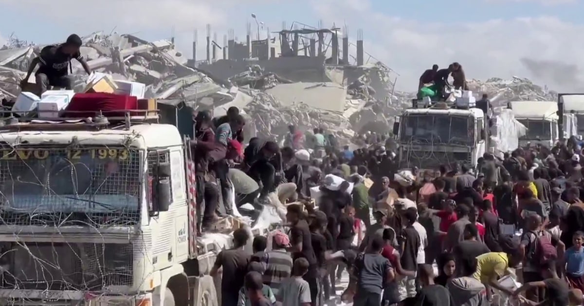 Humanitarian assist begins transferring into Gaza as ceasefire holds