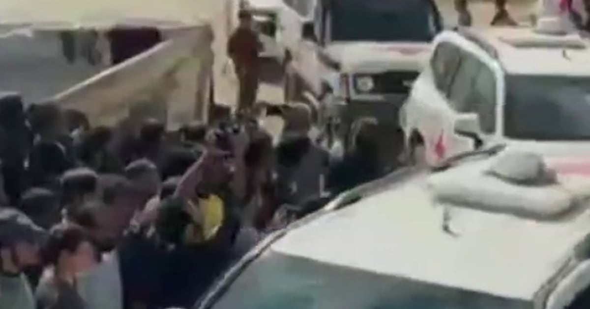 Red Cross transports remaining 13 Israeli hostages