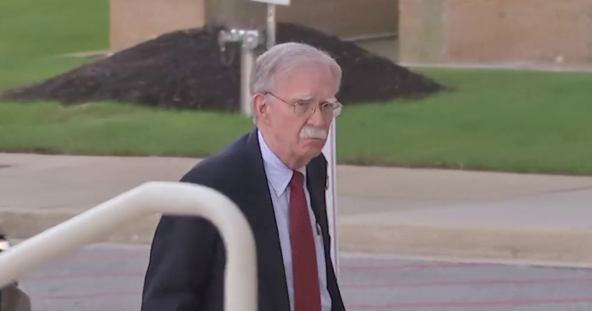 John Bolton pleads not guilty to federal charges
