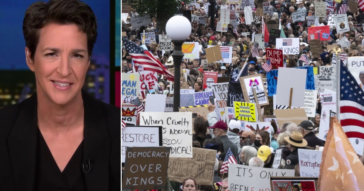 Maddow: Older Americans bring energy, experience to anti-Trump activism
