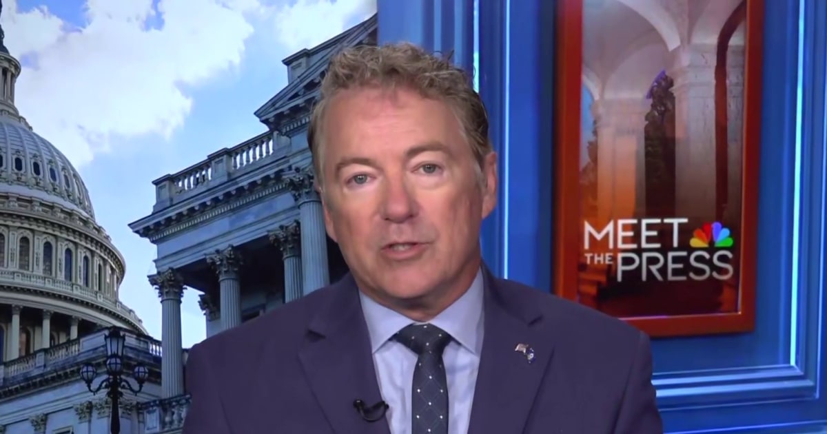 Rand Paul says he ‘will support’ paying federal employees but not ending shutdown: Full interview