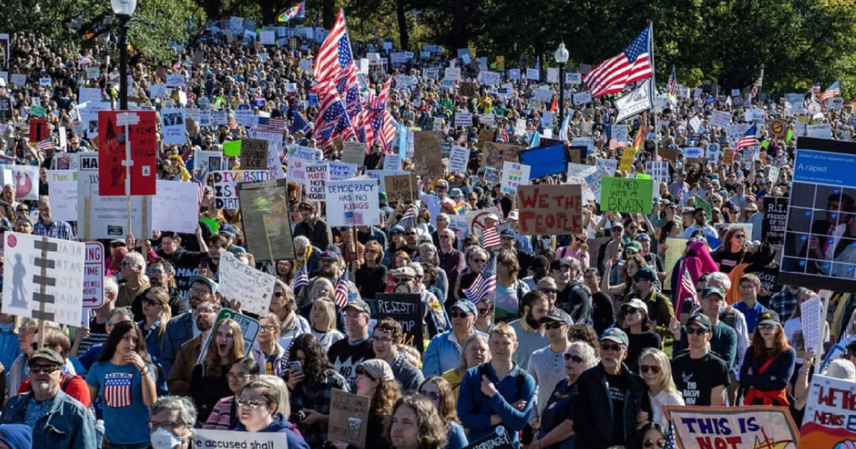 Is the resistance against Trump reaching ‘critical mass’ after record setting protests?