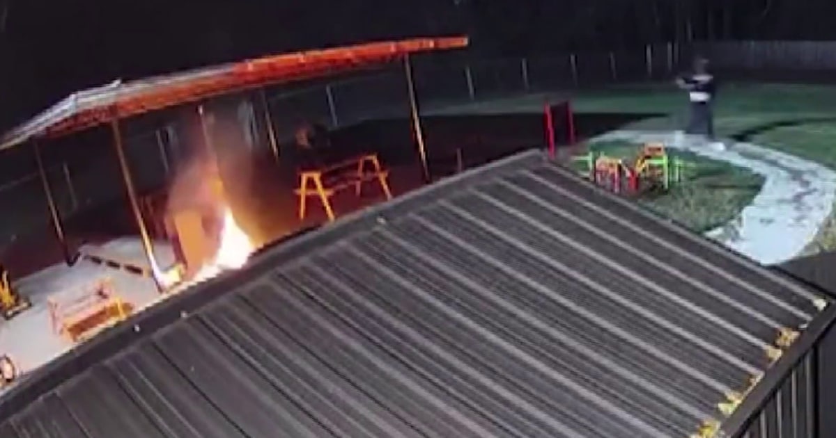 Security video appears to show suspect set fire to Atlanta daycare