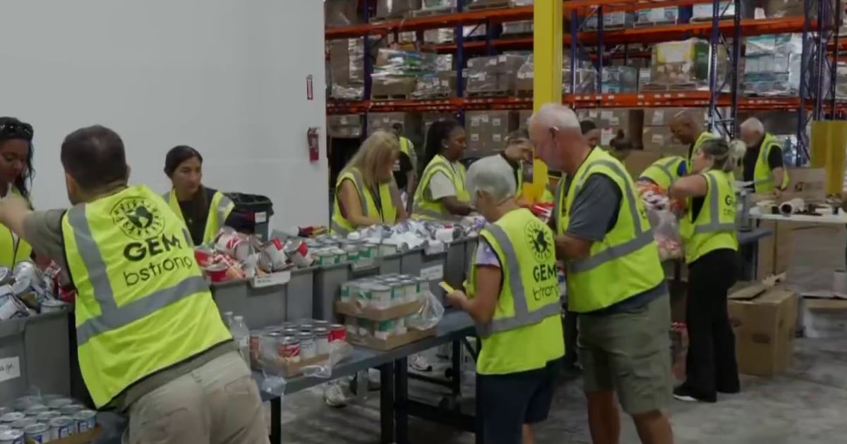 Relief organizations pack up supplies for Jamaica in wake of Hurricane Melissa