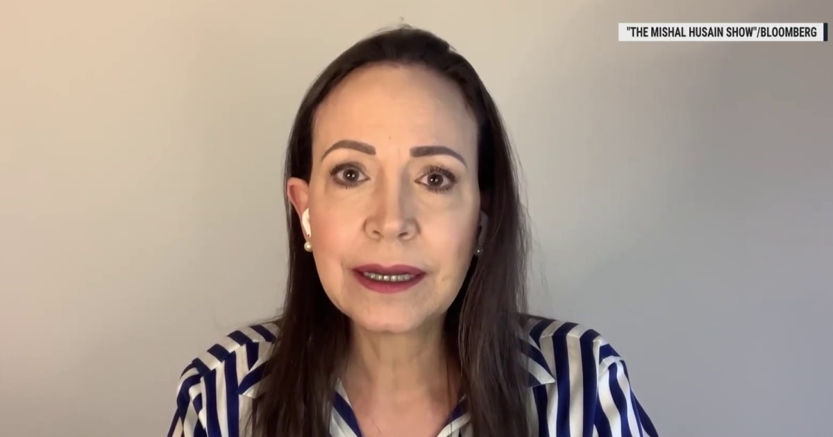 Venezuelan opposition leader says U.S. pressure is “the only way” to oust Maduro