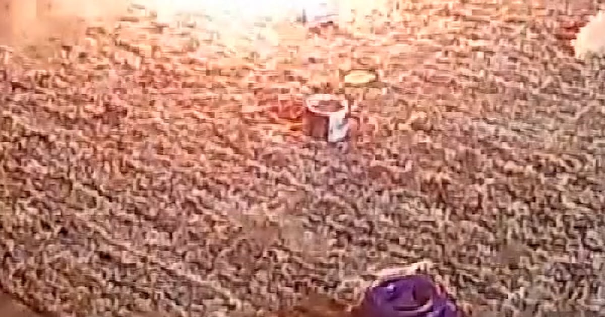 Video shows dog start a house fire by chewing battery