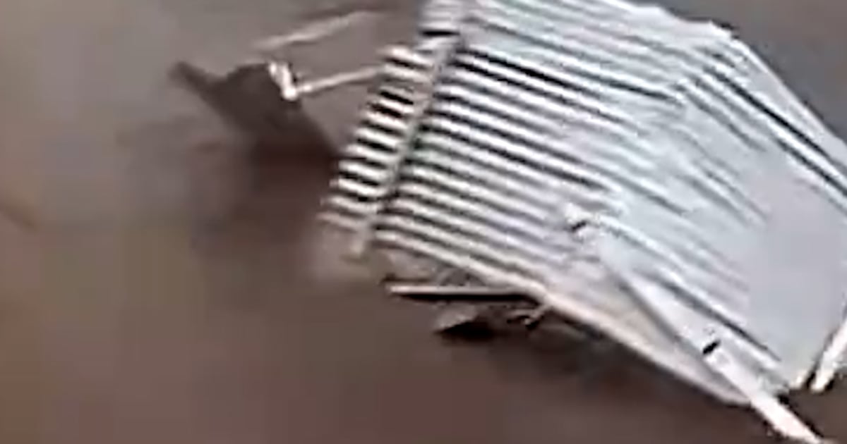 Roofs torn apart as Hurricane Melissa makes landfall