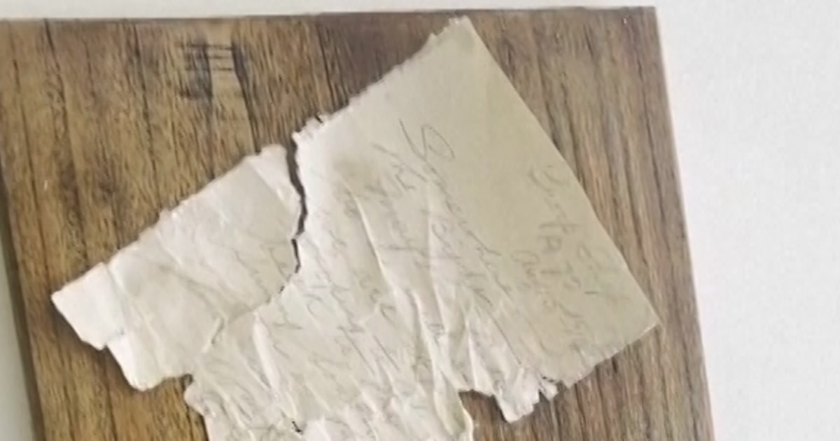 Message bottle from WWI soldiers found in Australia