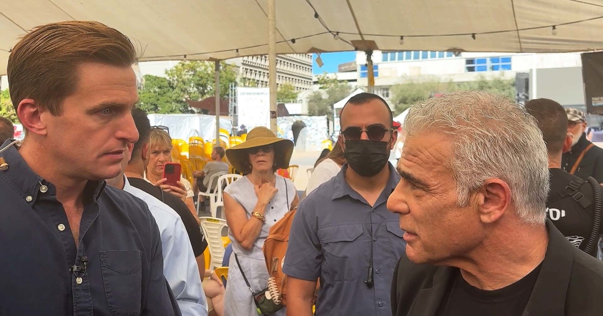 Lapid on Gaza: Israeli Opposition Leader’s Peace Talk Vision
