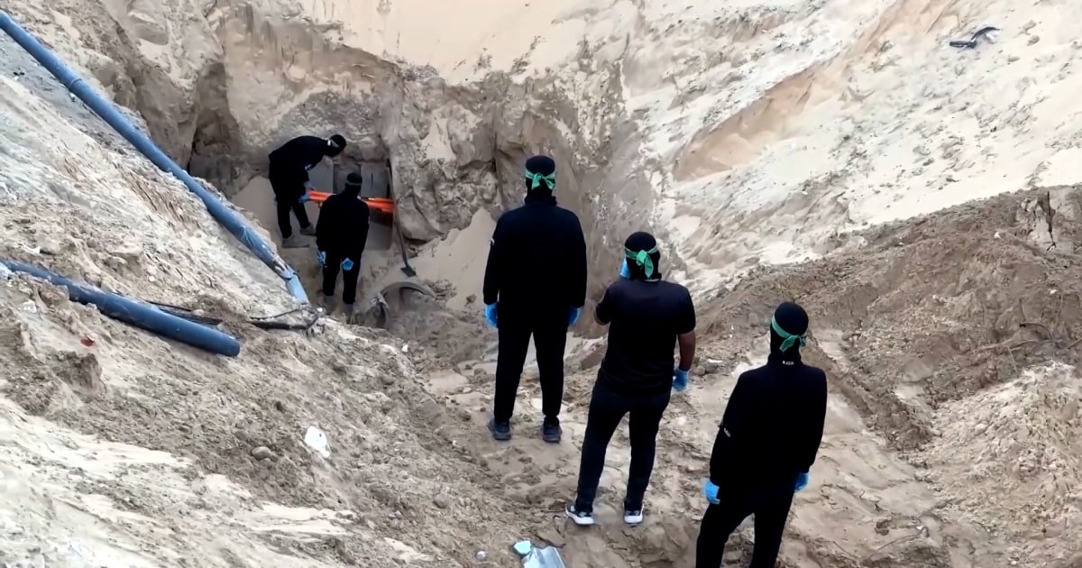 Hamas recovers body of Israeli hostage in Gaza tunnel